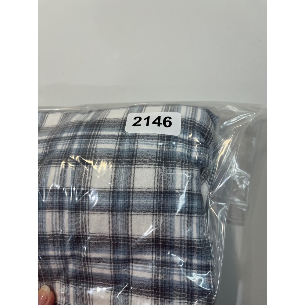 Peppermayo Blue and White Plaid Strapless Maxi Dress - Picture 10 of 10